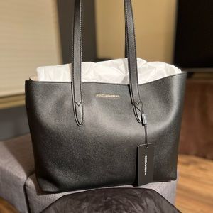 Dolce & Gabbana Leather Tote -New